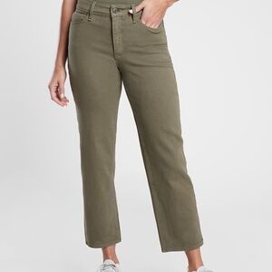 Athleta Flex Straight Crop Jean Pant